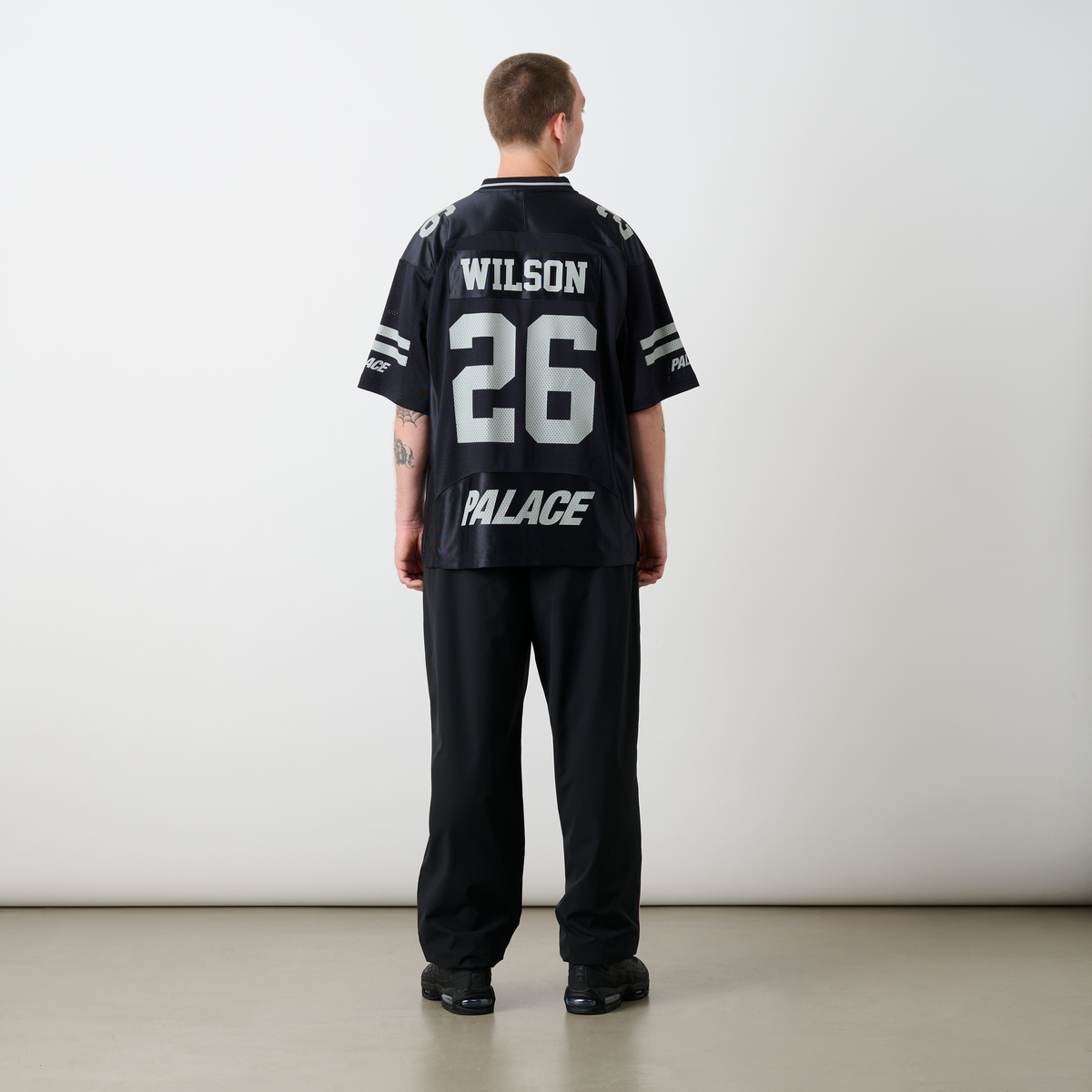 Palace Skateboards MESH TEAM Jersey Black