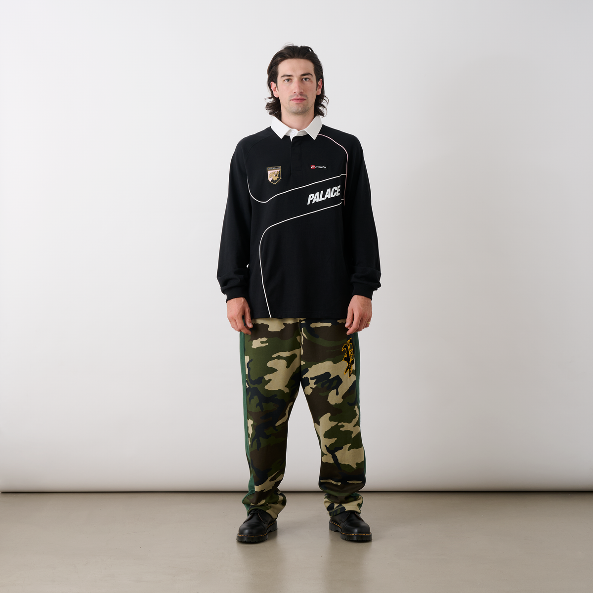 Palace Skateboards Palazzo Rugby Black