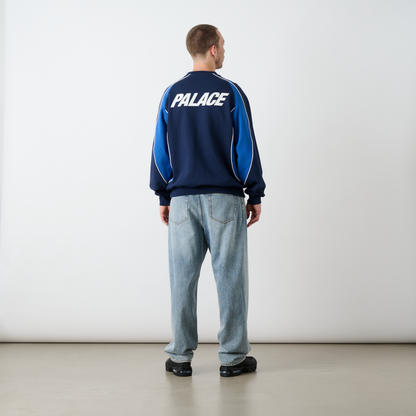 Palace Skateboards Palazzo Londra CREW NAVY