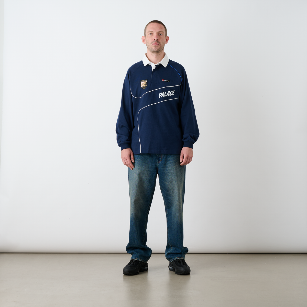 Palace Skateboards Palazzo Rugby NAVY