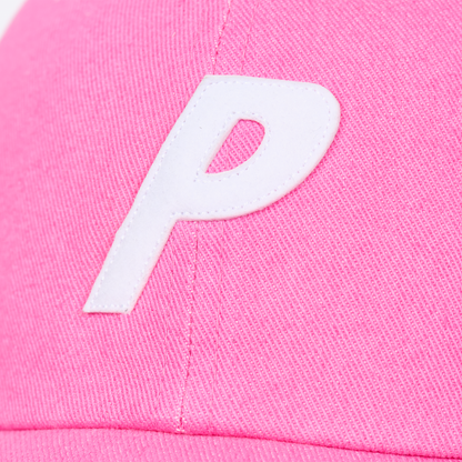 Palace Skateboards Bleached Denim P 6-Panel PINK