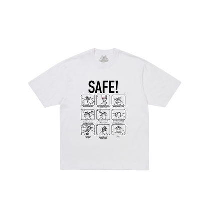 Palace Skateboards SAFE T-Shirt POP Orange