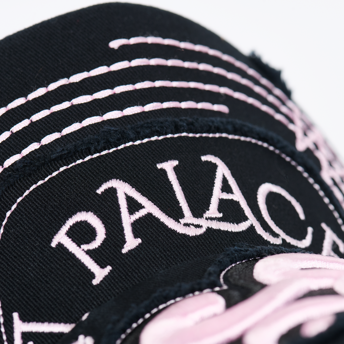 Palace Skateboards OM Distressed Trucker Black