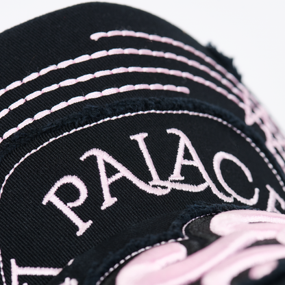 Palace Skateboards OM Distressed Trucker Black