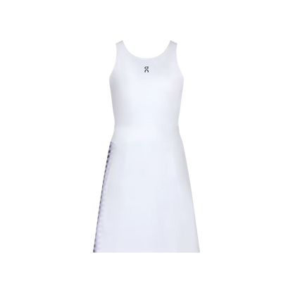 On Court Dress Split Edge White | Black (Women'S)