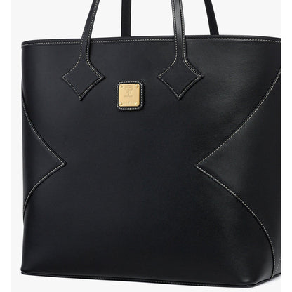 MCM Large Dia Shopper in Calfskin Leather