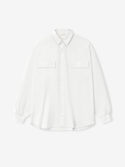Essentials Oxford Shirt Cloud White
