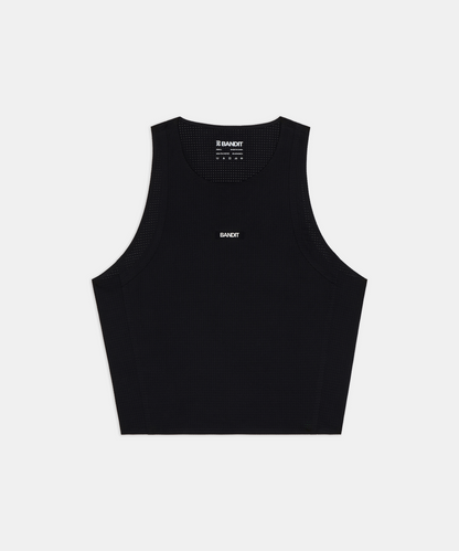 Bandit Womens Geomesh Race Singlet Black