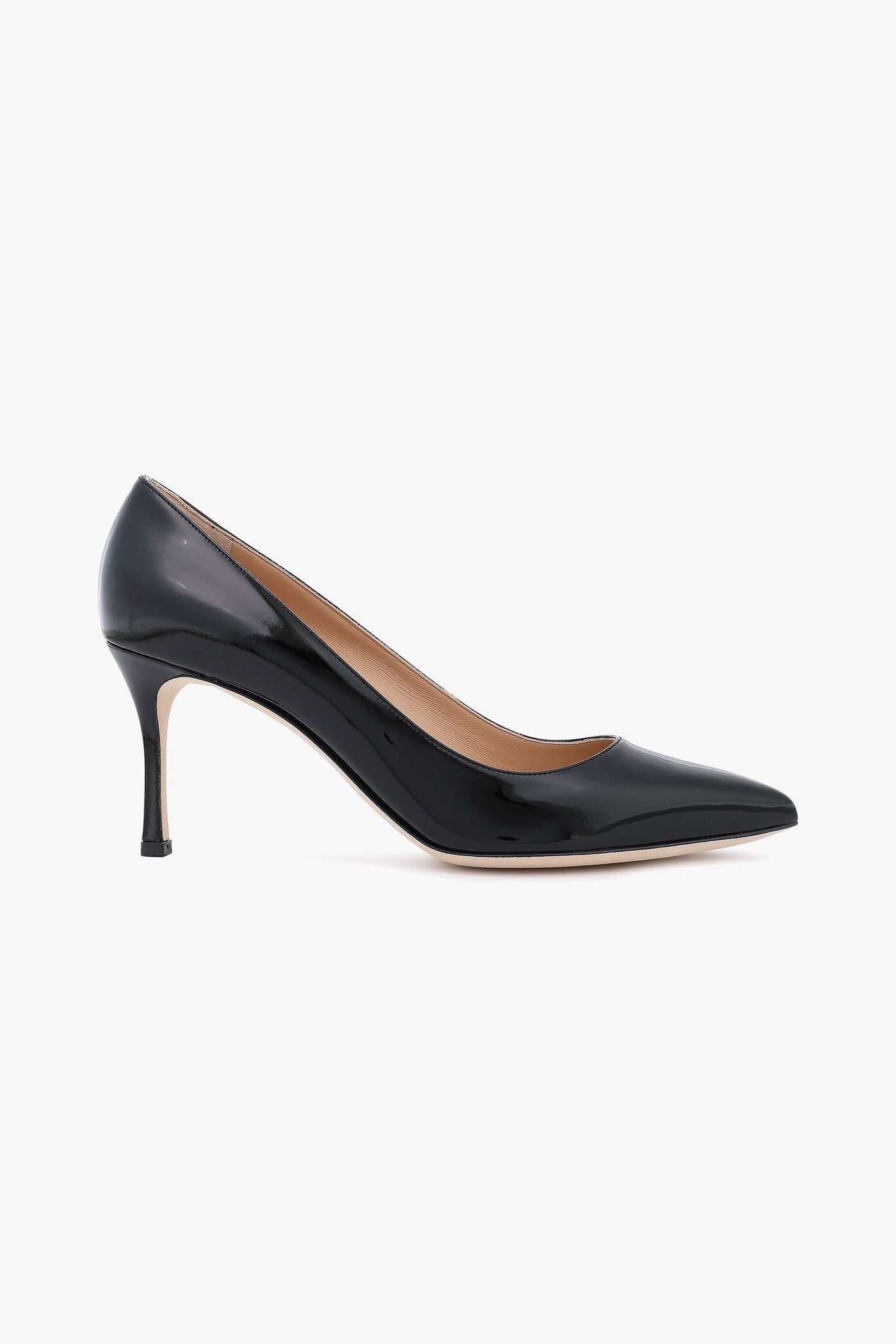 Sergio Rossi Godiva Patent-Leather Pumps Black Women's