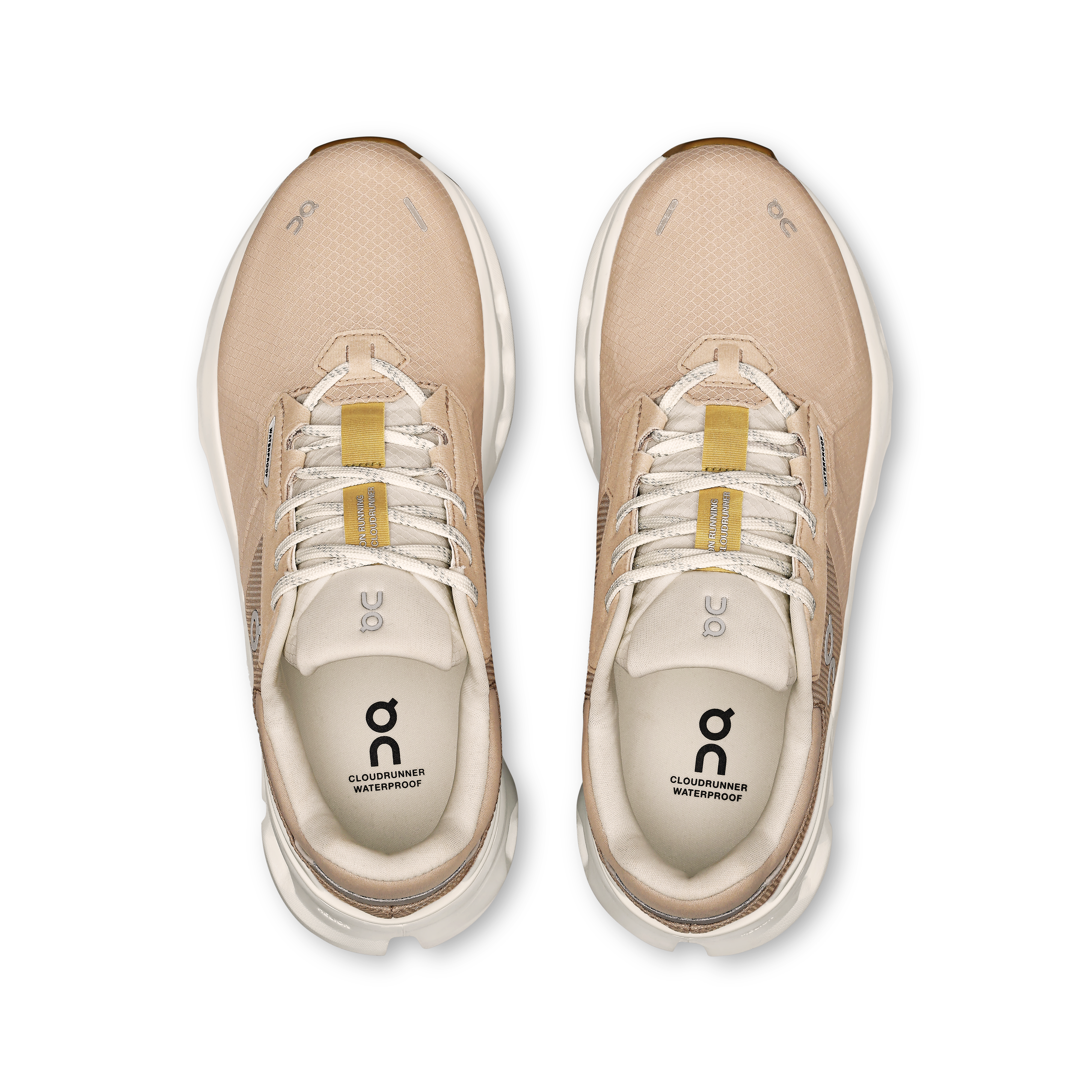 on running cloudrunner 2 waterproof sand dew (women's)