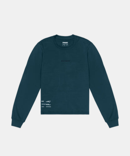 Bandit Womens Micromesh Long Sleeve Tee Storm