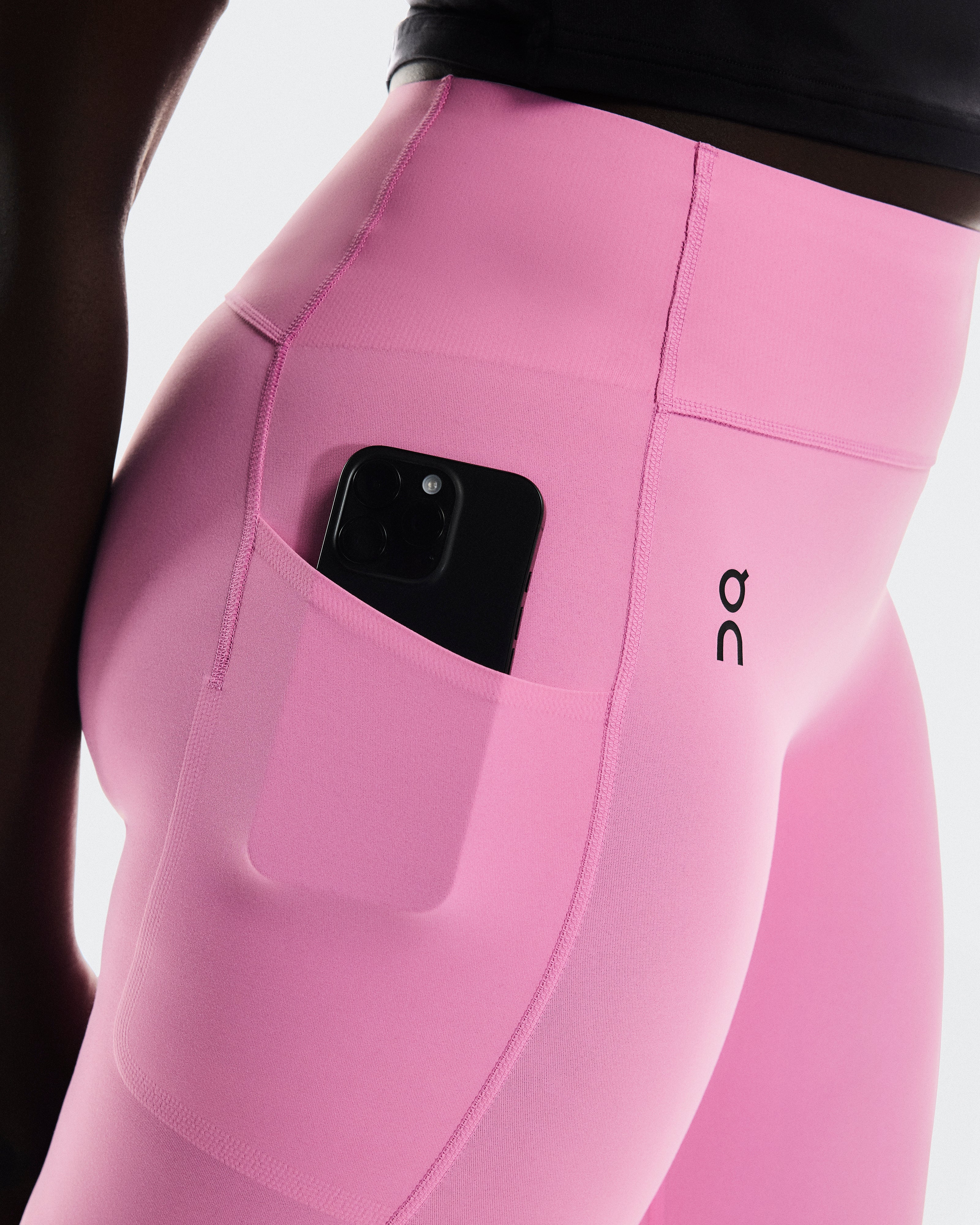 On Studio Tights 7/8 Raspberry (Women'S)