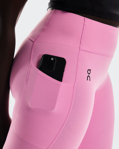 On Studio Tights 7/8 Raspberry (Women'S)