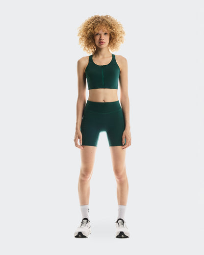 On Endurance Bra Zip Spirulina (Women's)