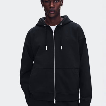 On Club Collective Full Zip Hoodie Black