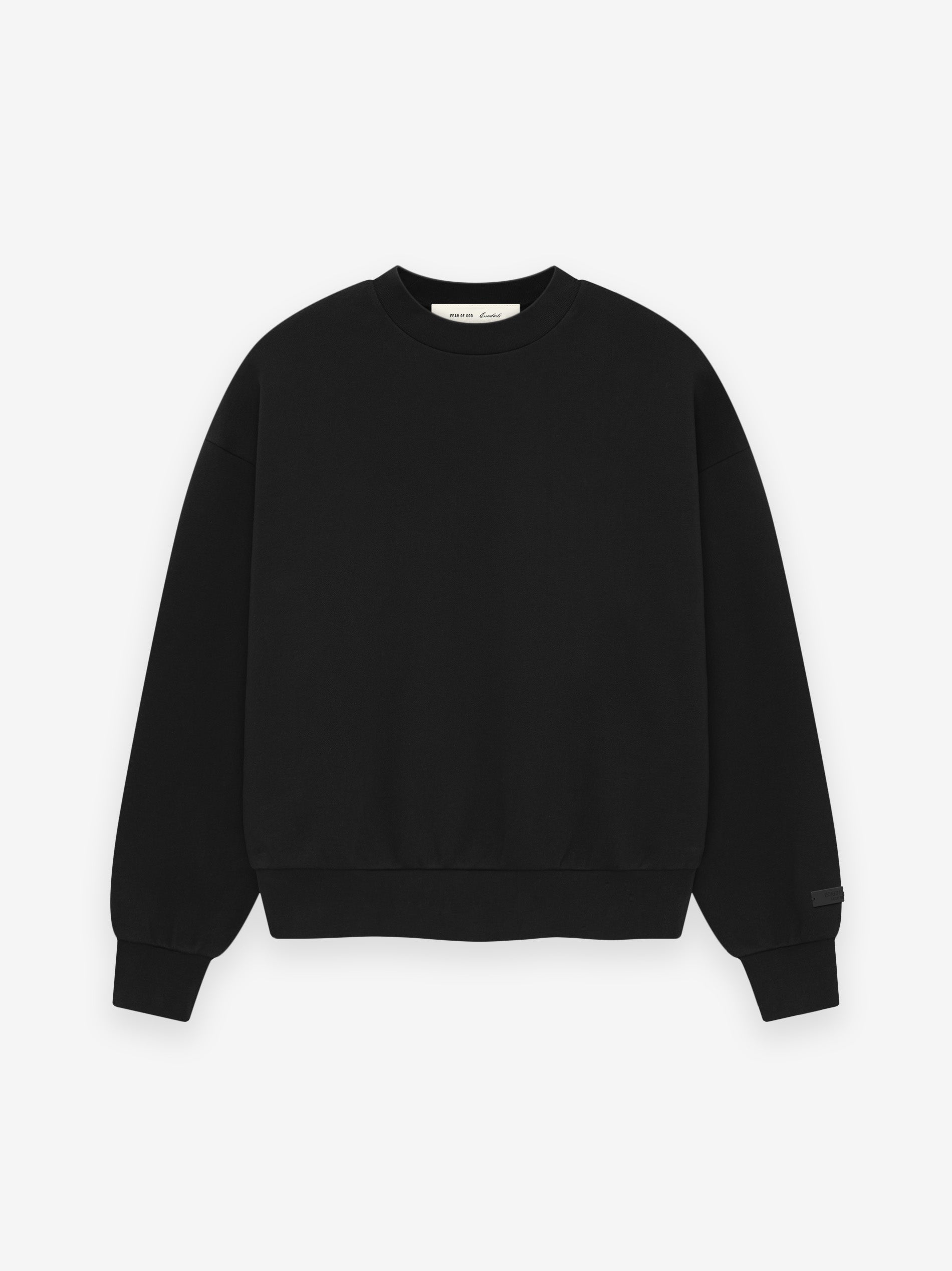 Essentials Essentials Ss26 Classic Crewneck Sweatshirt Vintage Black