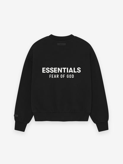 Essentials Essentials Ss26 Classic Crewneck Sweatshirt Vintage Black
