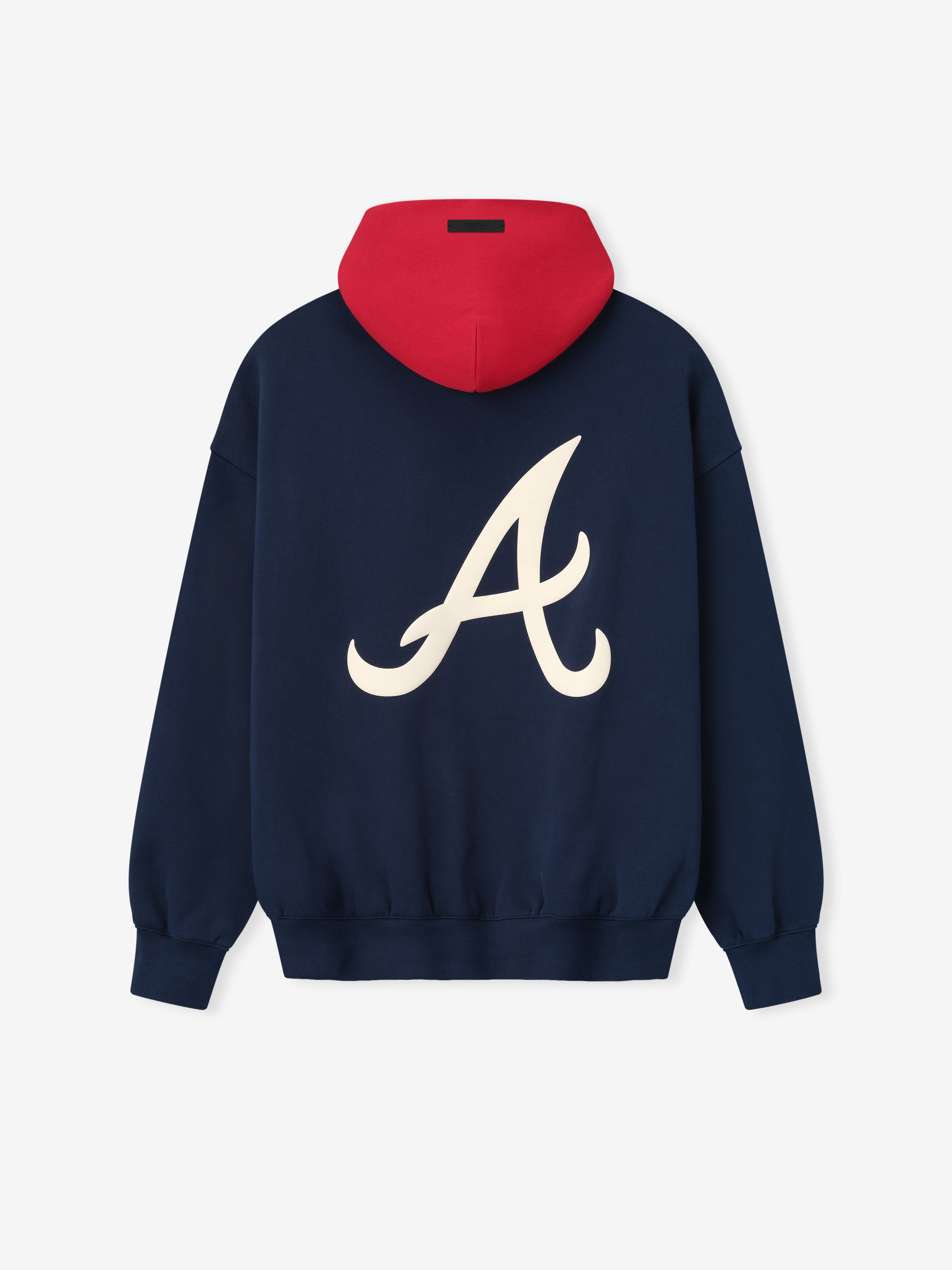Essentials Braves Sport Hoodie Navy/Red