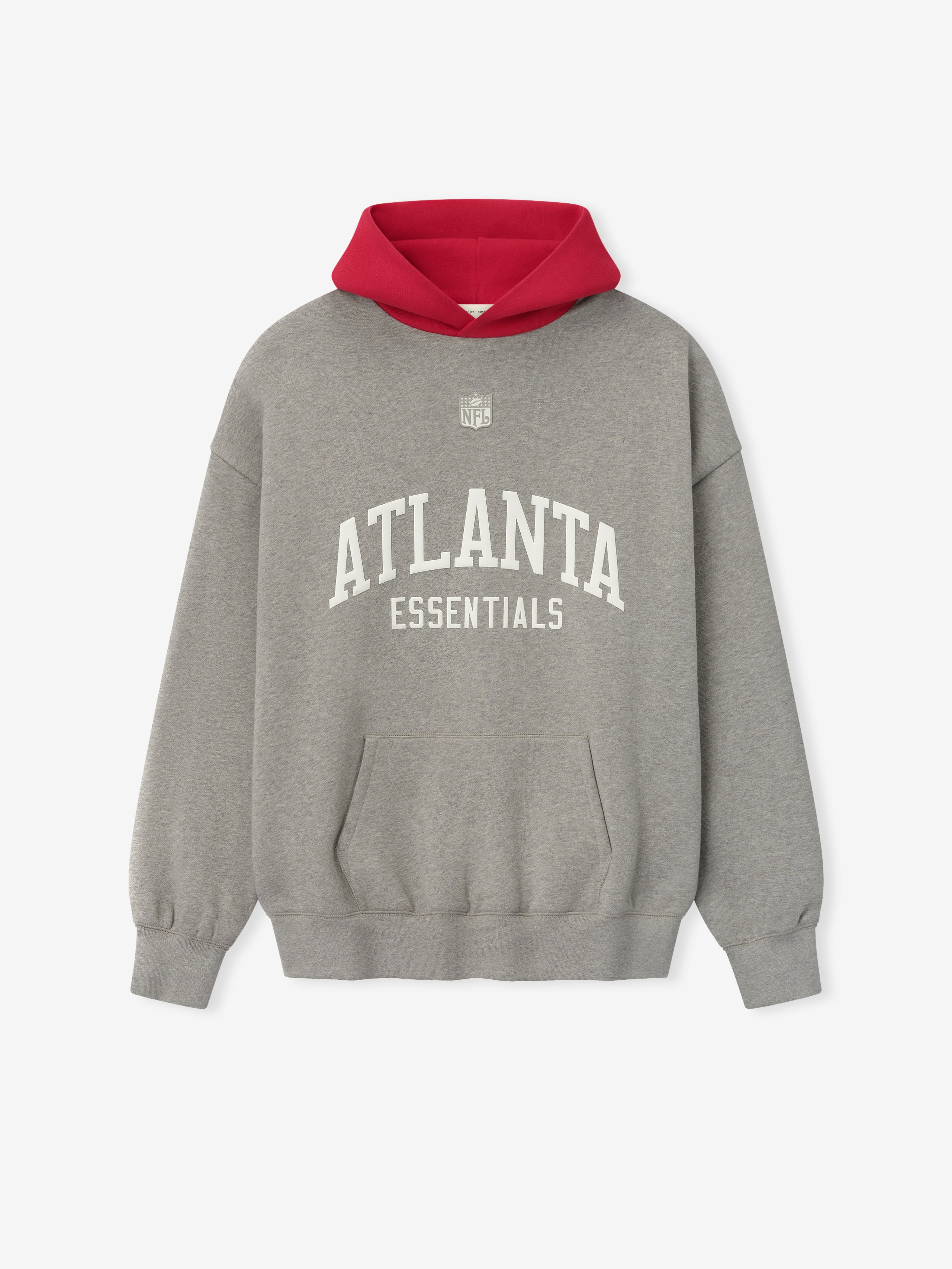 Essentials Essentials Falcons Hoodie Dark Heather/Red