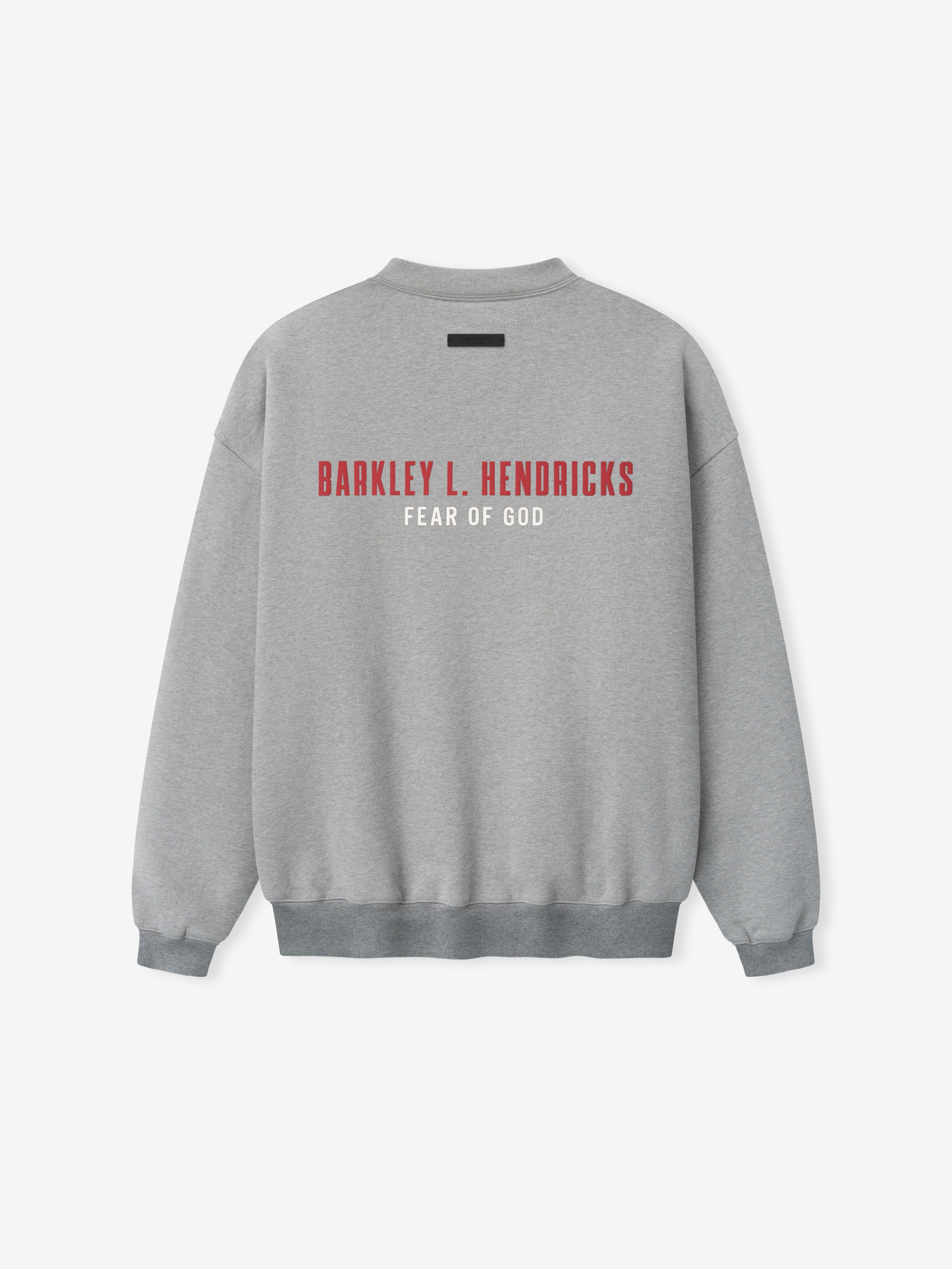 Essentials Nba X Barkley Hendricks 90S Crewneck Concrete Heather