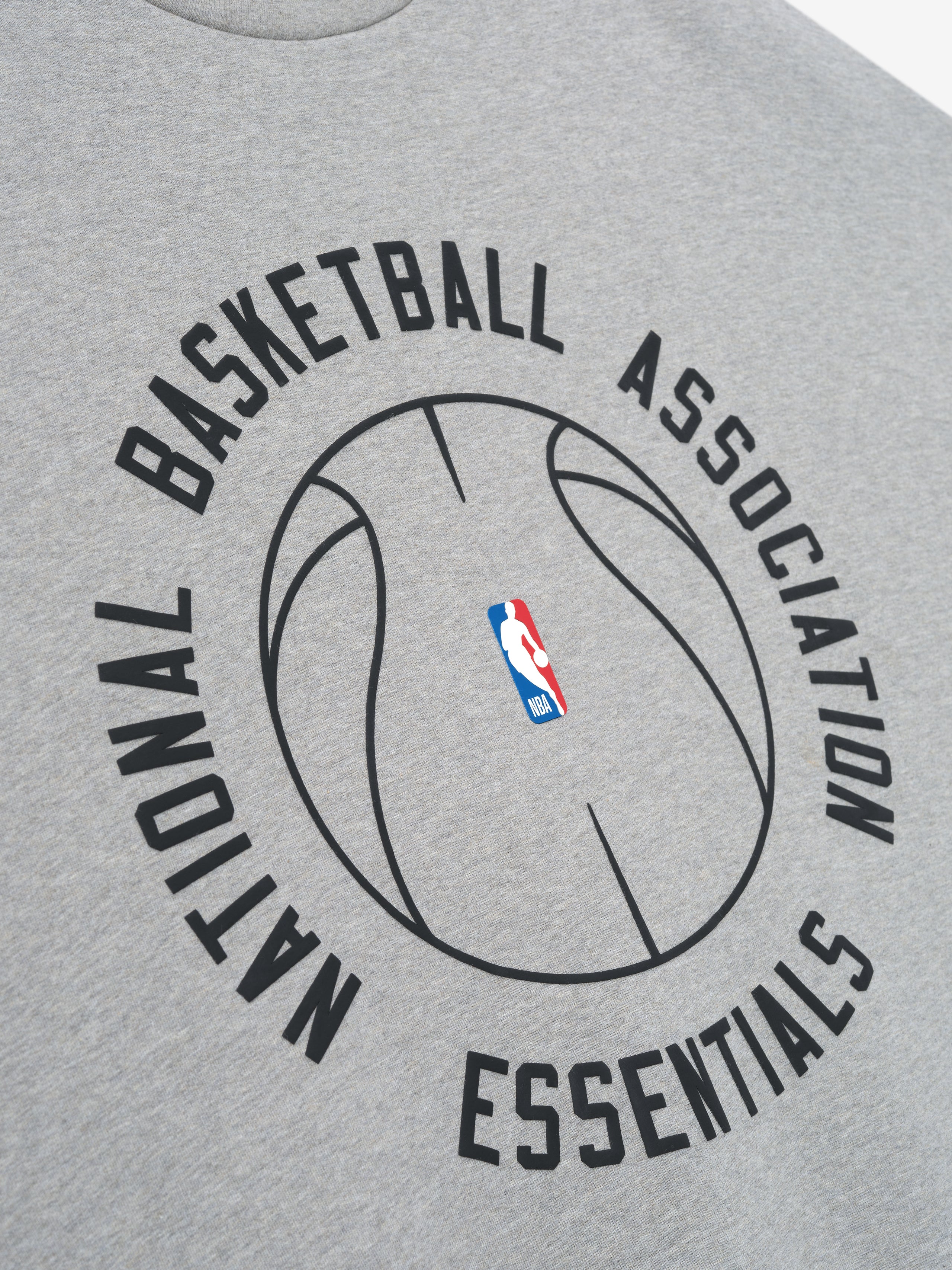 Essentials Nba X Barkley Hendricks 90S Crewneck Concrete Heather