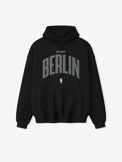 Essentials Berlin 90S Hoodie Black