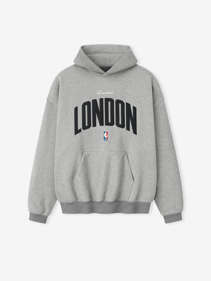 Essentials London 90S Hoodie Concrete Heather