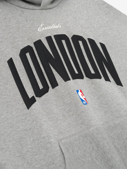 Essentials London 90S Hoodie Concrete Heather