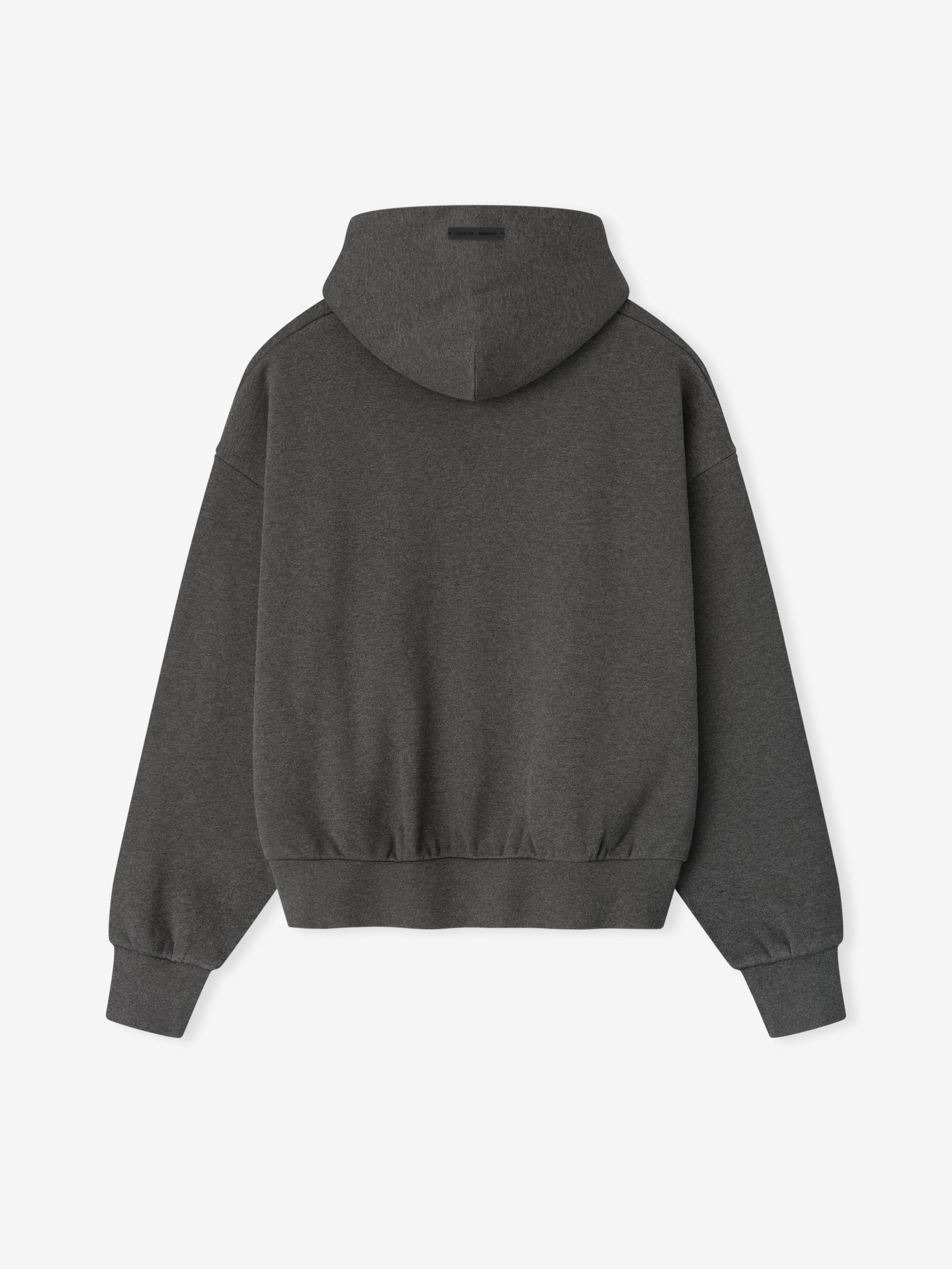 Essentials Embossed Essentials Classic Hoodie Charcoal Heather