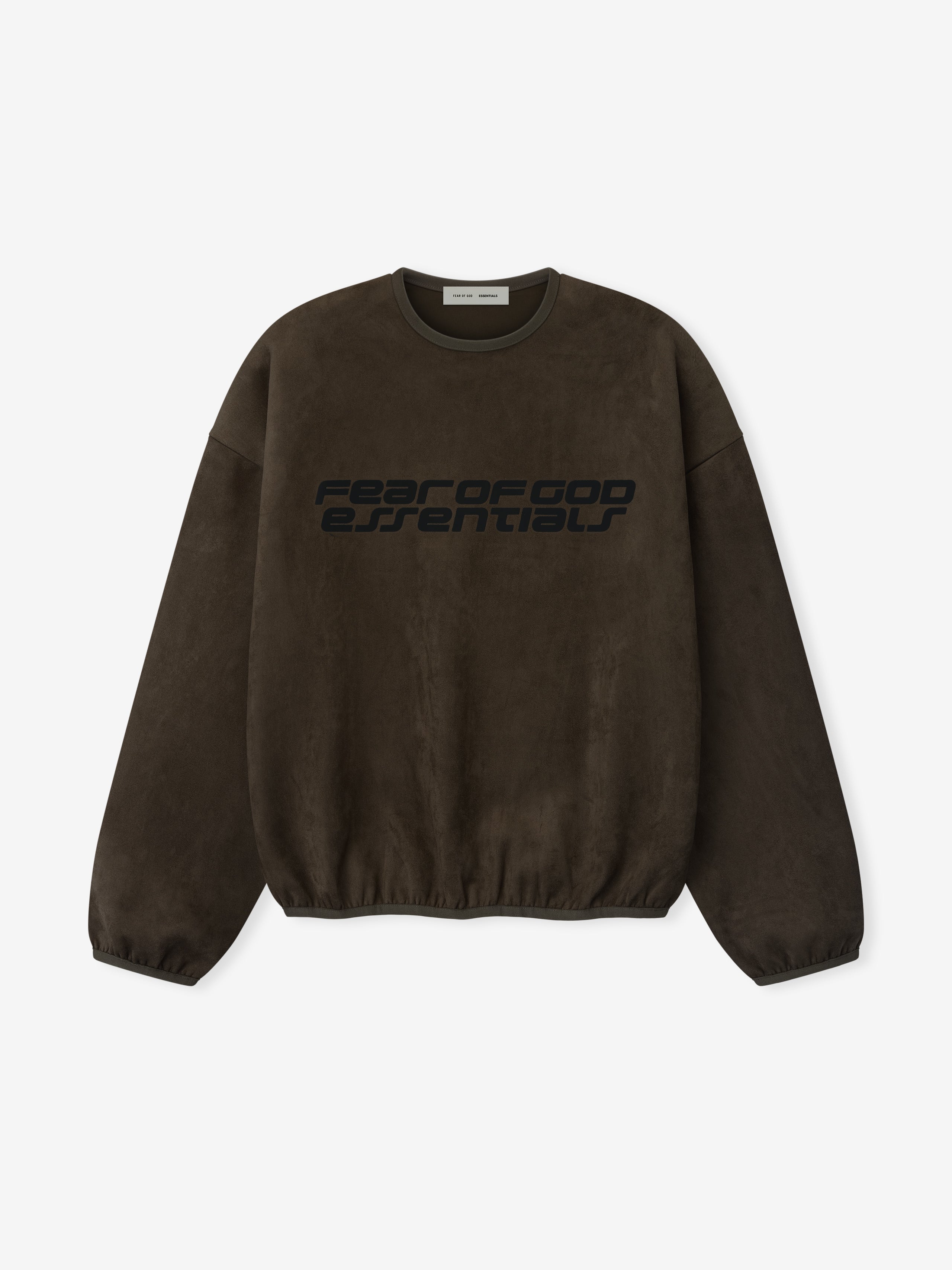 Essentials Modern Crewneck Sweatshirt Brown