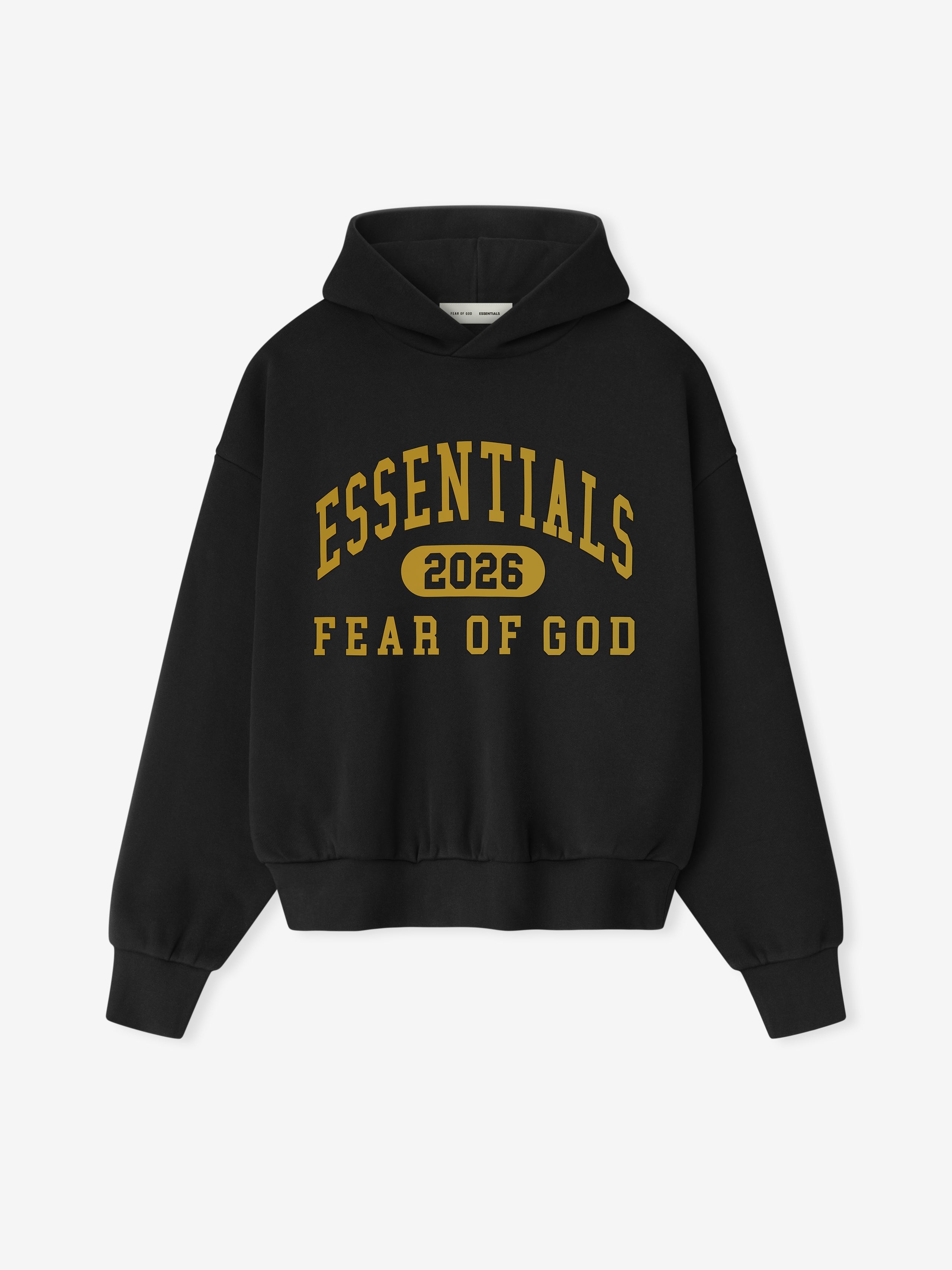 Essentials Classic Fleece Hoodie Vintage Black