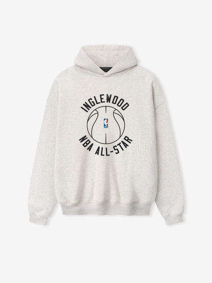 Essentials Inglewood X All Star Weekend '26 90S Hoodie Oatmeal Heather