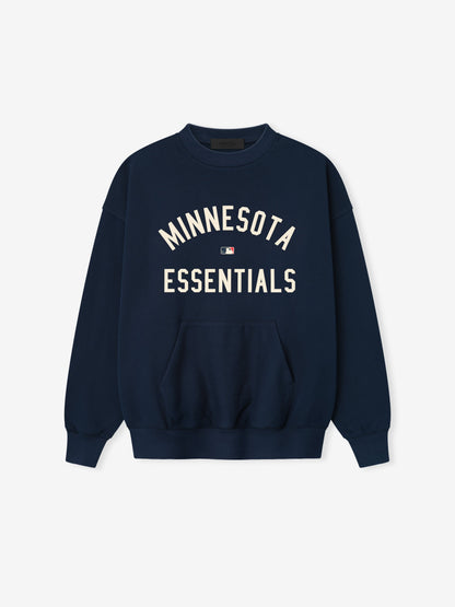 Essentials Twins Sport Crewneck Midnight Navy