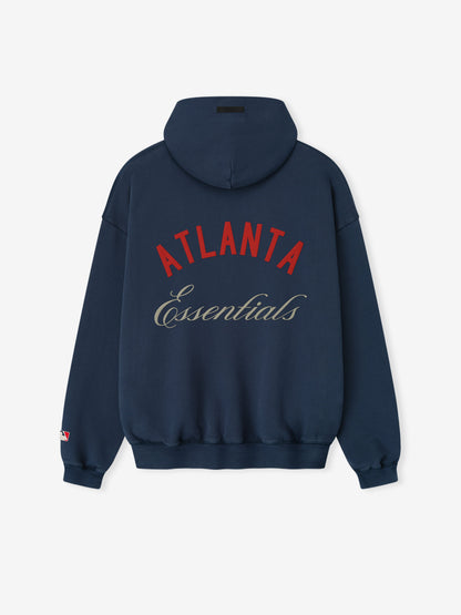 Essentials Braves Sport Hoodie Midnight Navy