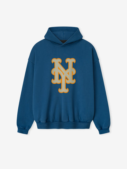 Essentials Mets Sport Hoodie Blue Sapphire