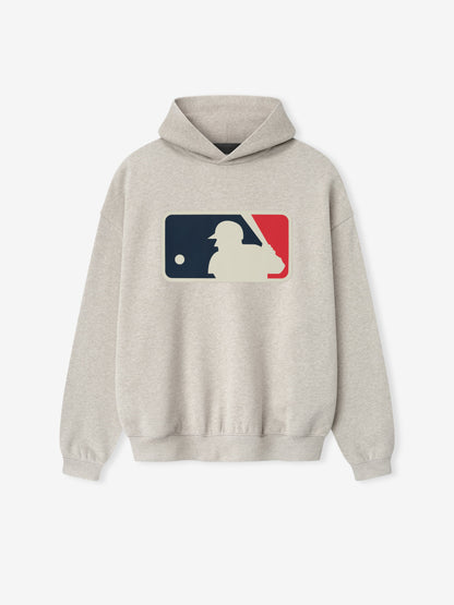 Essentials Mlb Sport Hoodie Heather Stone