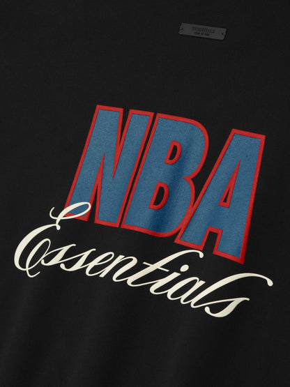 Essentials Nba Fleece High Neck Jacket Black