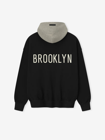 Essentials Nets Sport Hoodie Black/Warm Heather