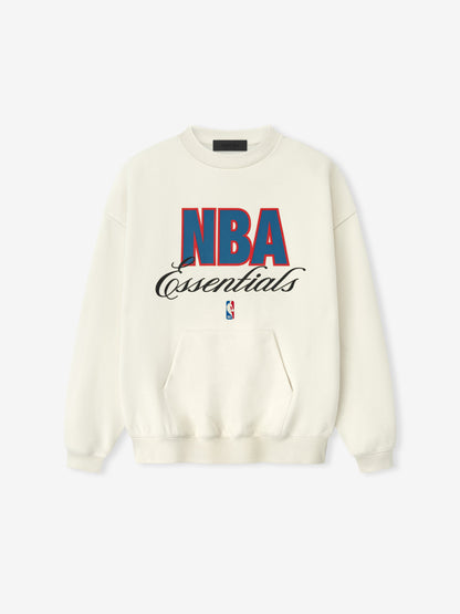 Essentials Nba 90S Crewneck Sweatshirt Cream White
