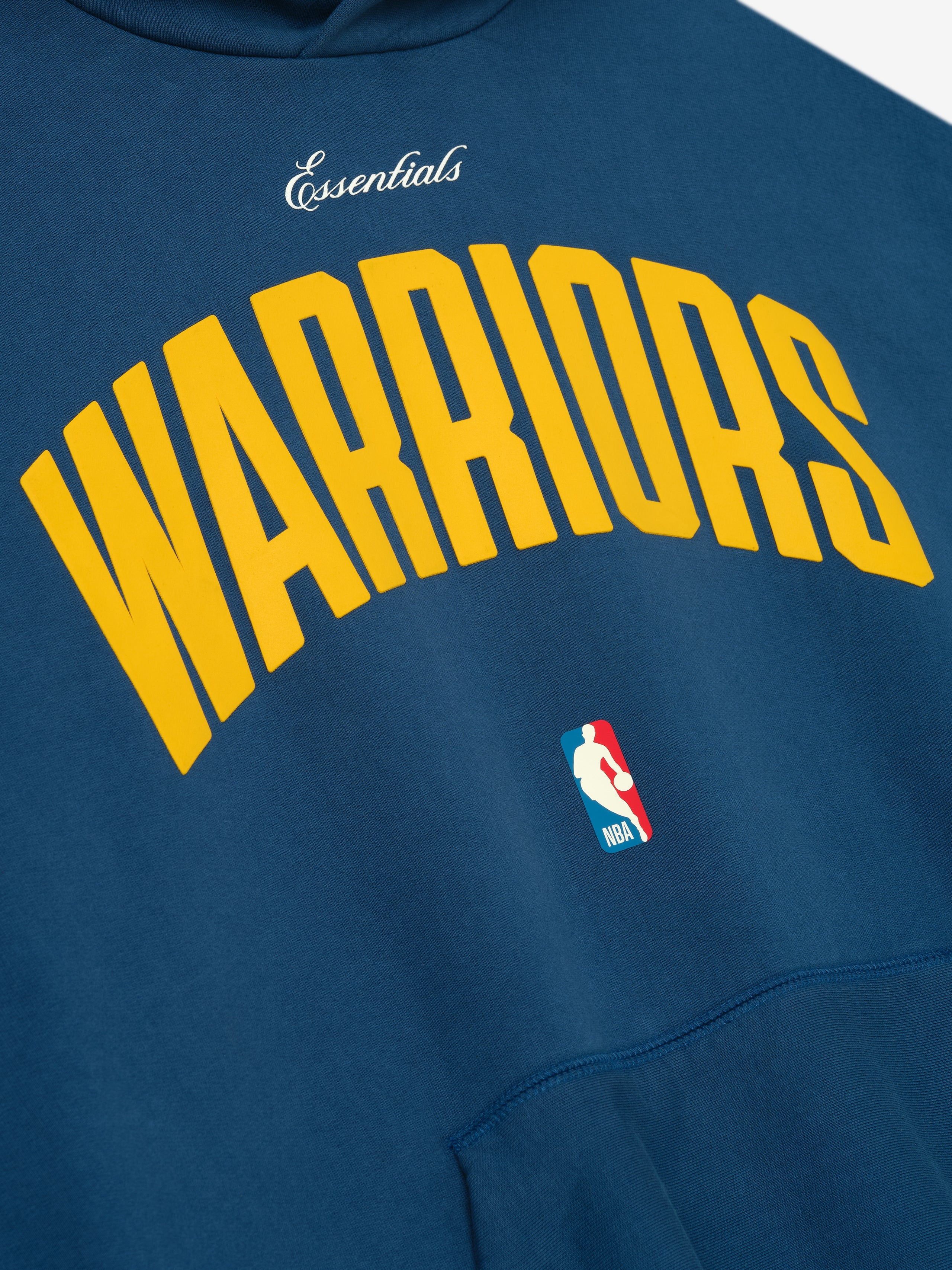 Essentials Warriors 90S Hoodie Blue Sapphire