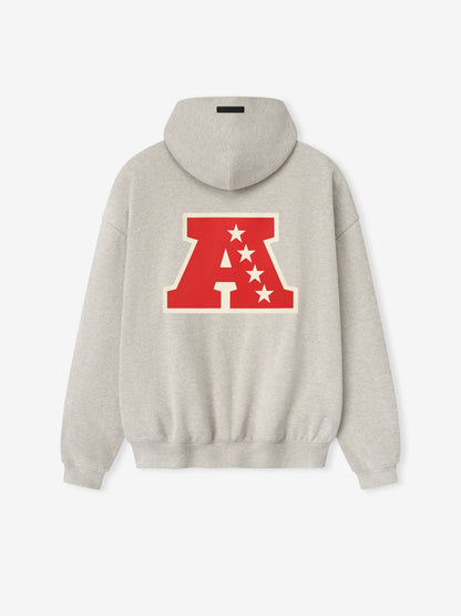Essentials American Sport Hoodie Heather Stone