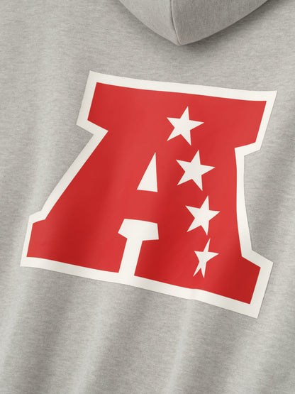Essentials American Sport Hoodie Heather Stone