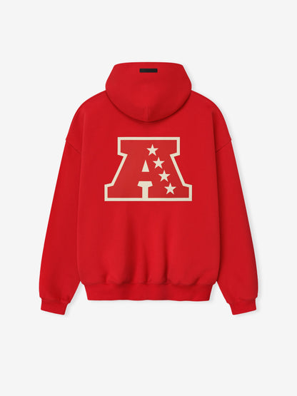 Essentials American Sport Hoodie Red