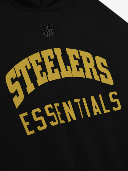 Essentials Steelers Sport Hoodie Black/Homestead Heather