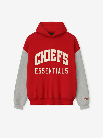 Essentials Chiefs Sport Hoodie Red/Concrete Heather