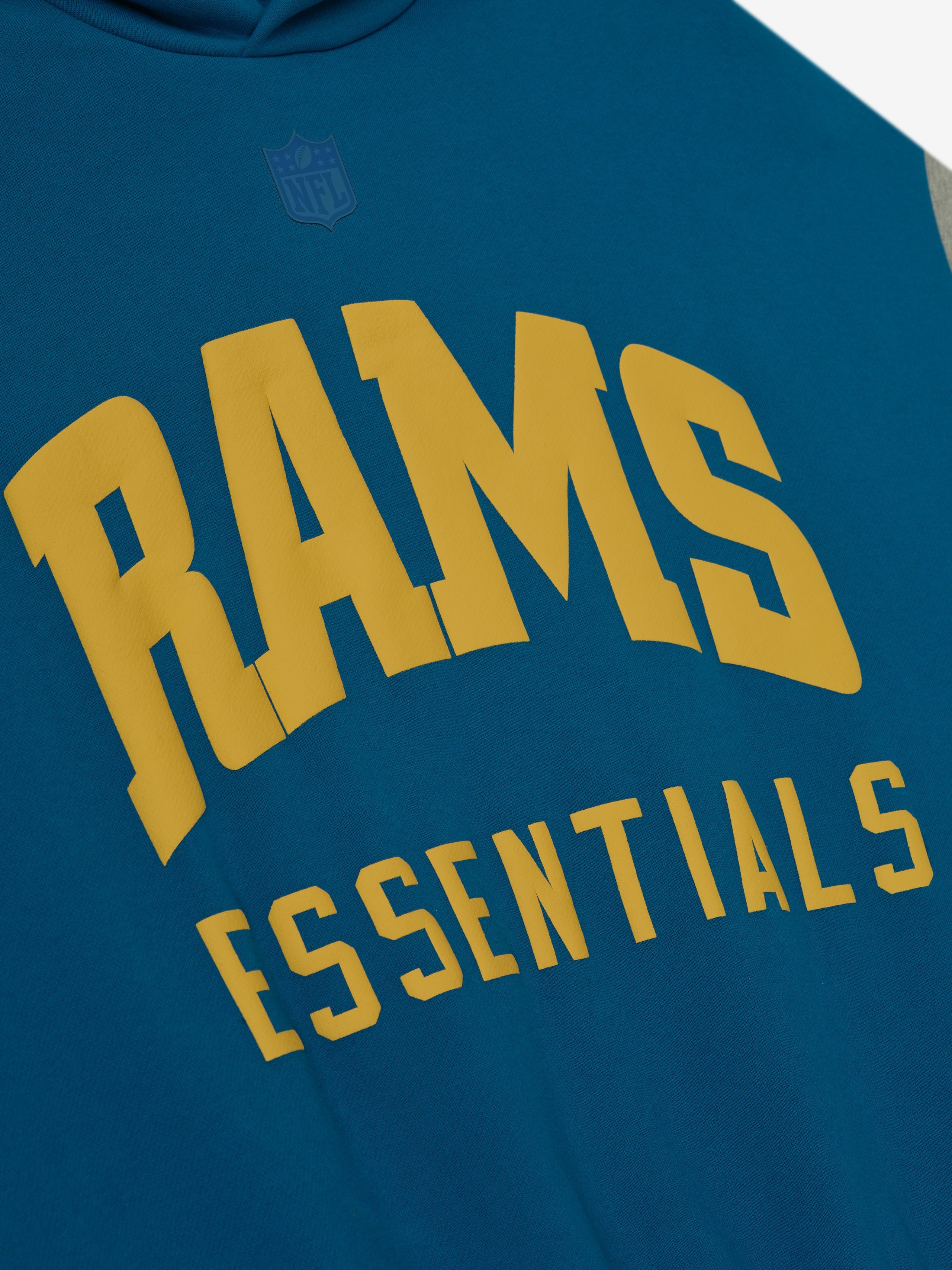 Essentials Rams Sport Hoodie Blue Sapphire / Concrete Heather