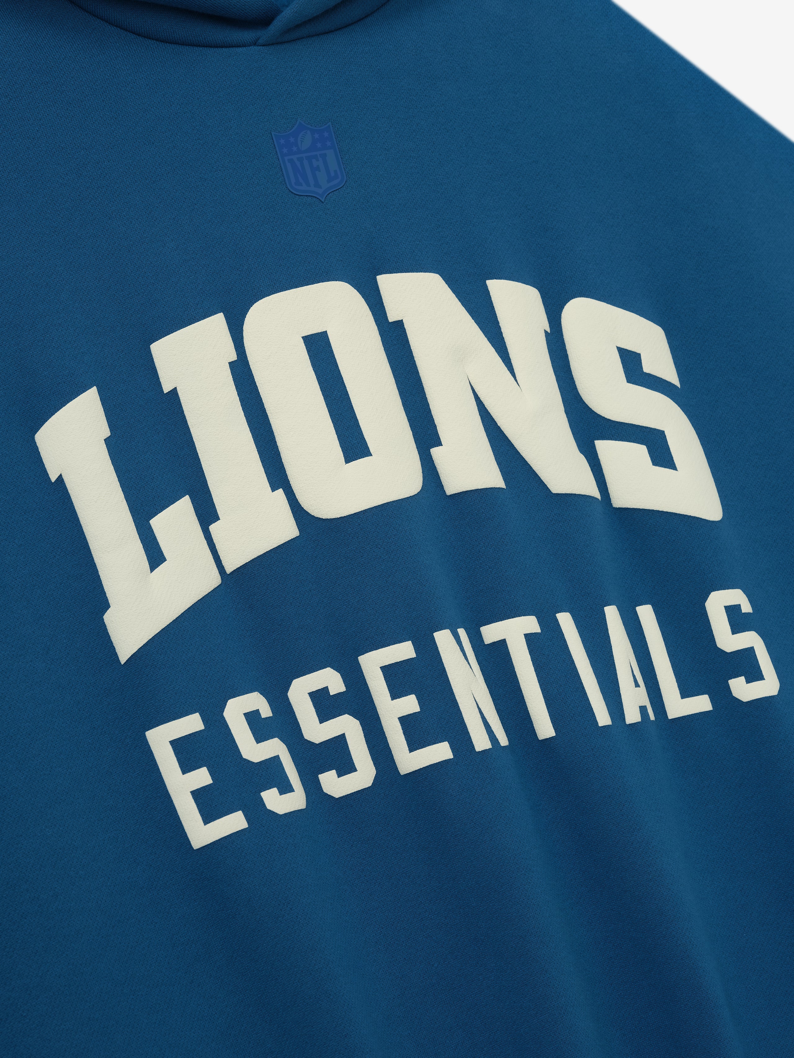 Essentials Lions Sport Hoodie Blue Sapphire/ Heather Stone