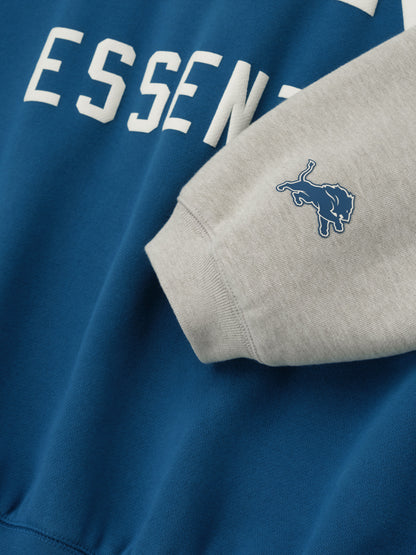 Essentials Lions Sport Hoodie Blue Sapphire/ Heather Stone