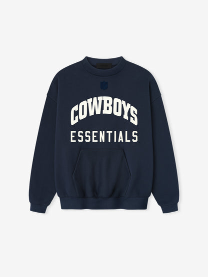 Essentials Cowboys Sport Crewneck Dark Sapphire