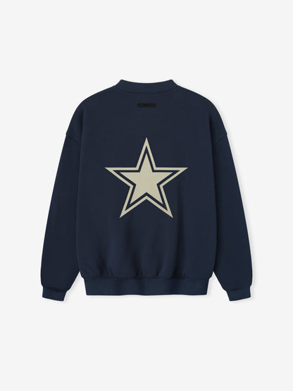 Essentials Cowboys Sport Crewneck Dark Sapphire